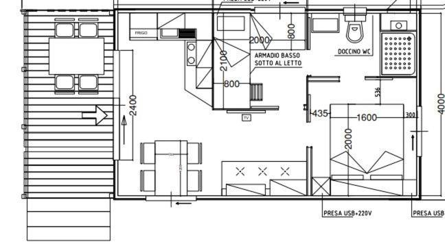 Bungalow Lido Colico Bagian luar foto
